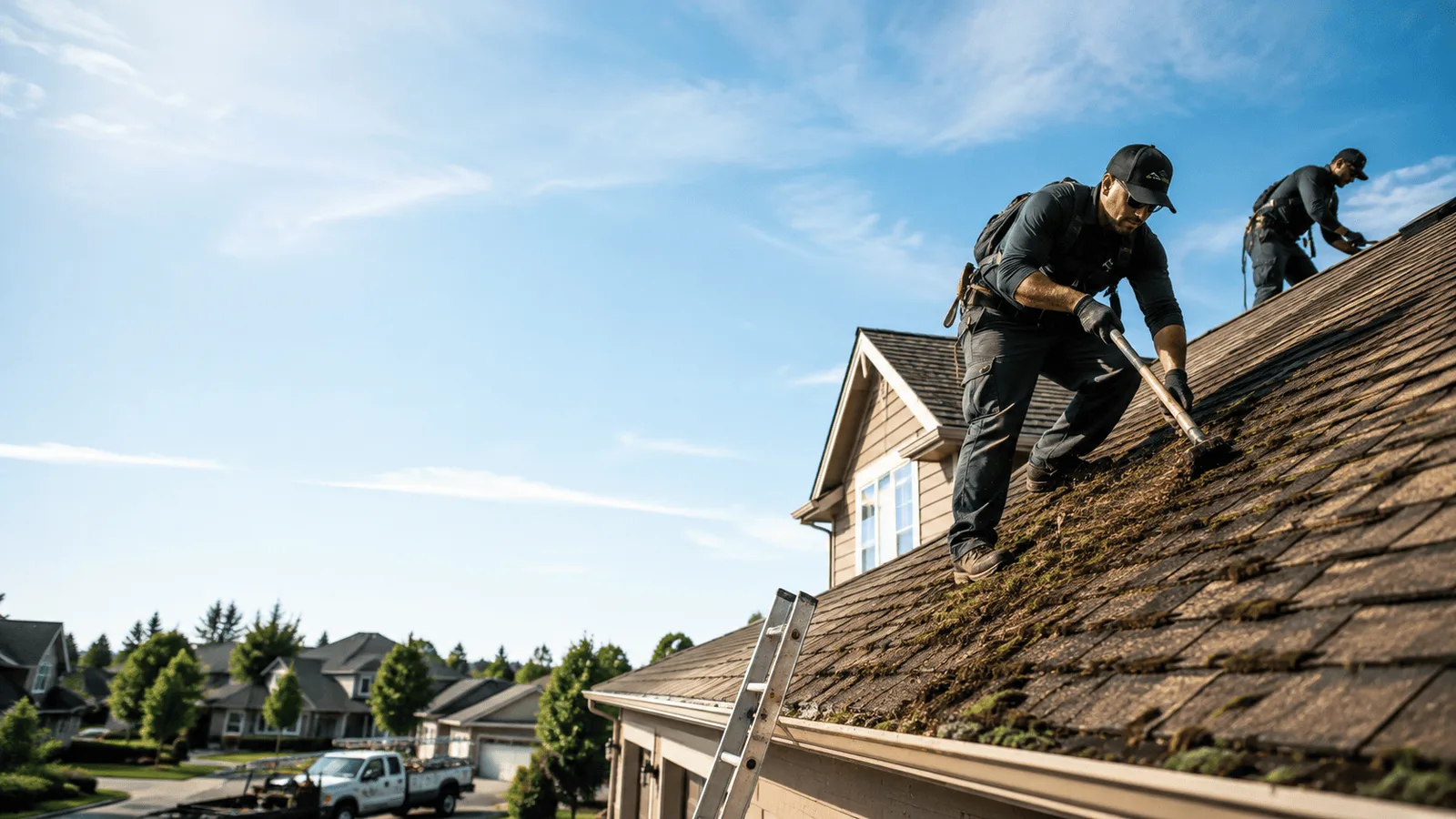Roof Moss Removal in Tucker, GA near me